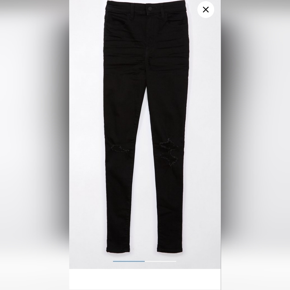 American Eagle || black jeggings
